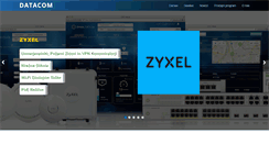 Desktop Screenshot of datacom.si