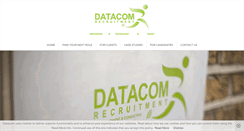 Desktop Screenshot of datacom.uk.com